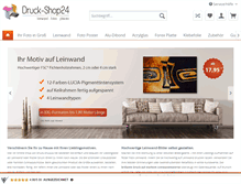 Tablet Screenshot of druck-shop24.net